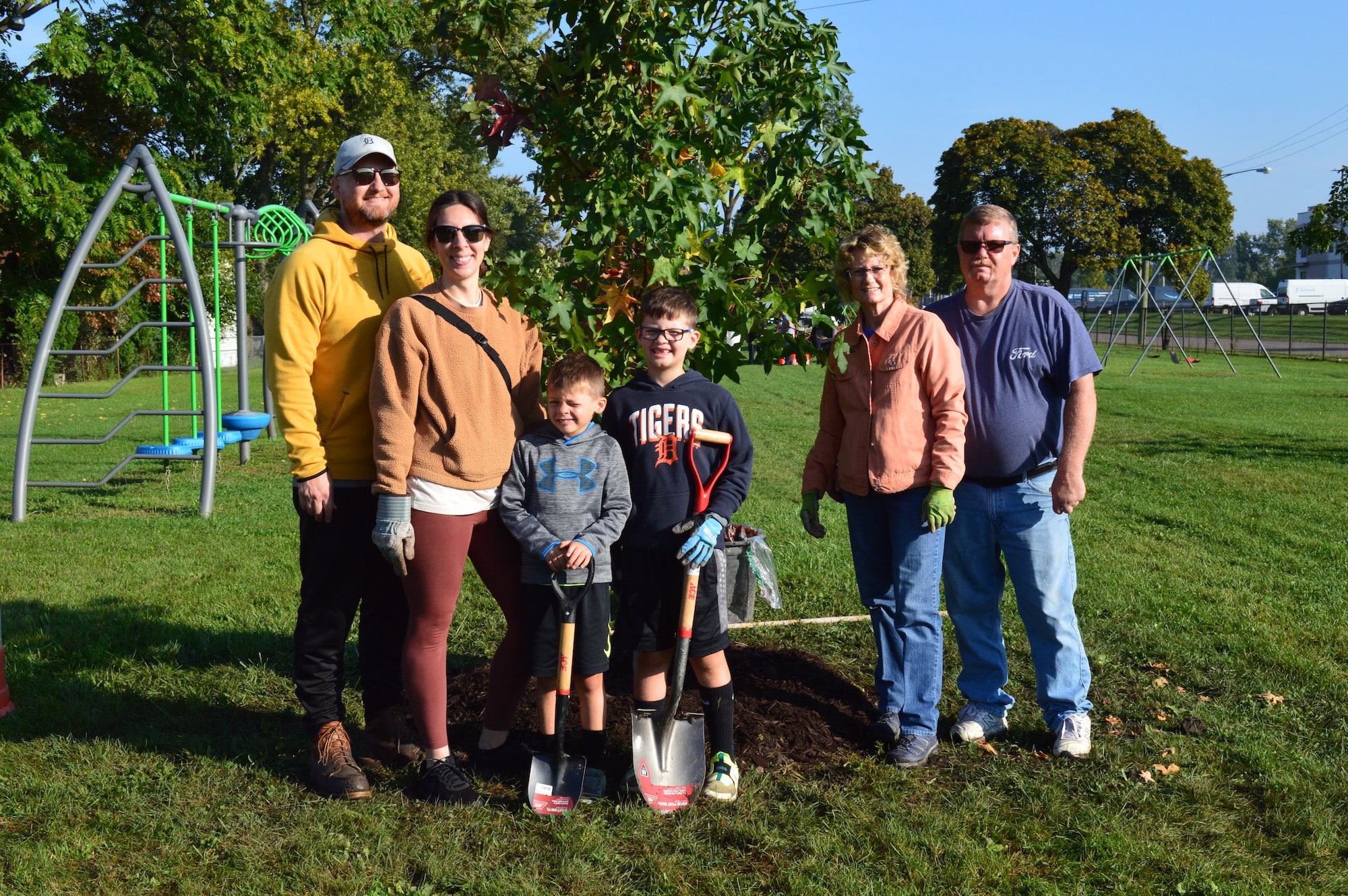 Tree canopy is a focus for Hazel Park Detroit
