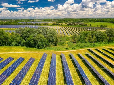 The Lapeer Turrill Solar Plant is central to the campaign finance complaint against Our Home Our Voice in Michigan's renewable energy dispute.
