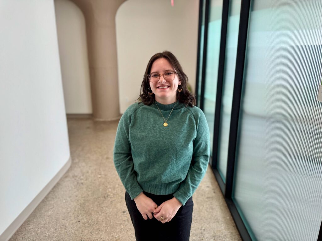 Shayla Zimmerman of Planet Detroit's spring 2025 Neighborhood Reporting Lab.