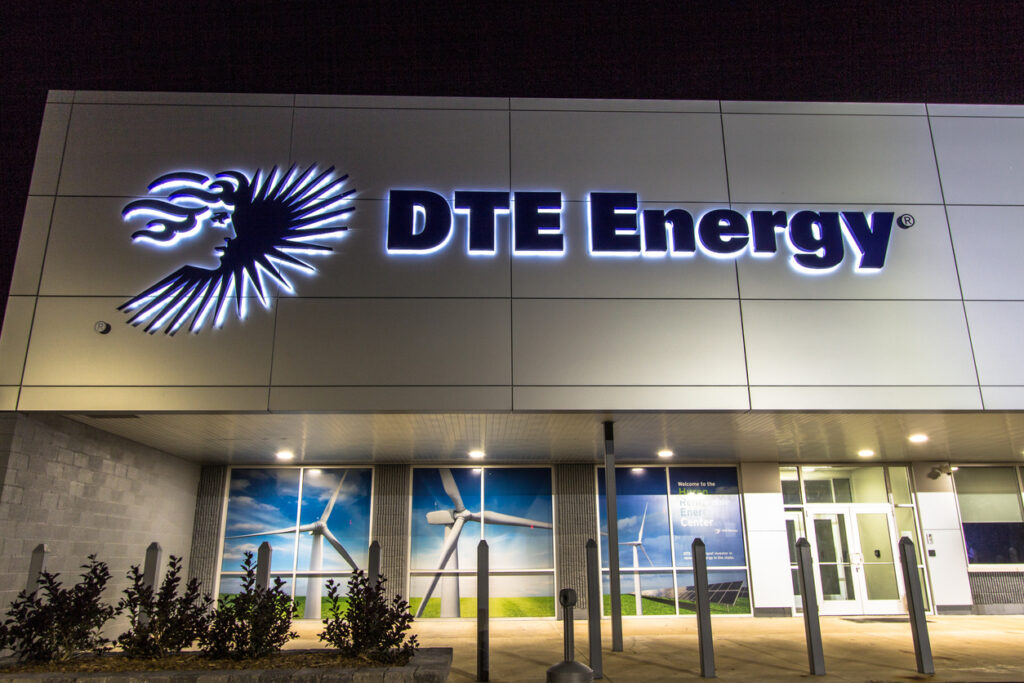 DTE Energy storefront