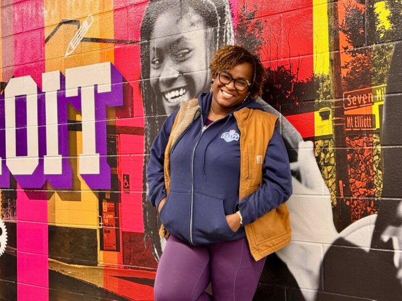Marcia Spivey of Planet Detroit's spring 2025 Neighborhood Reporting Lab