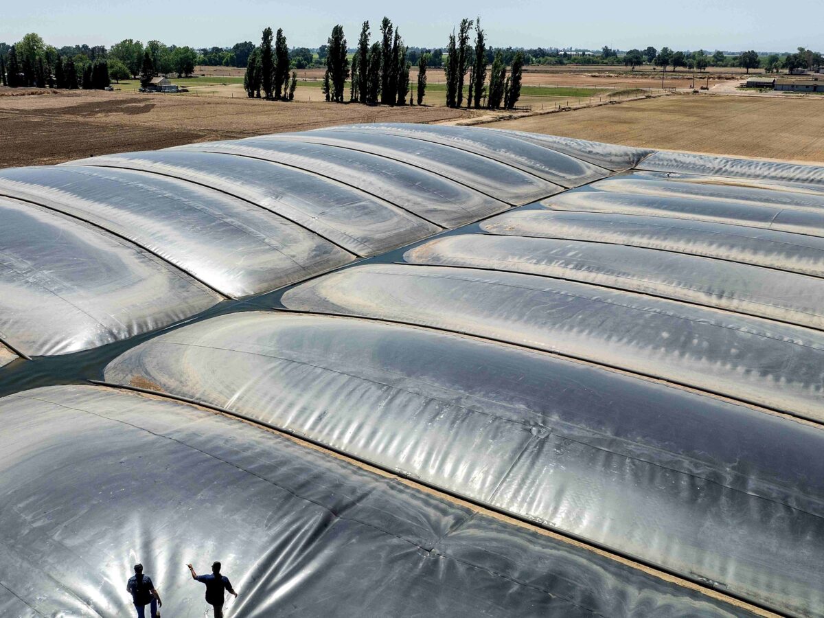 Biogas digesters in California