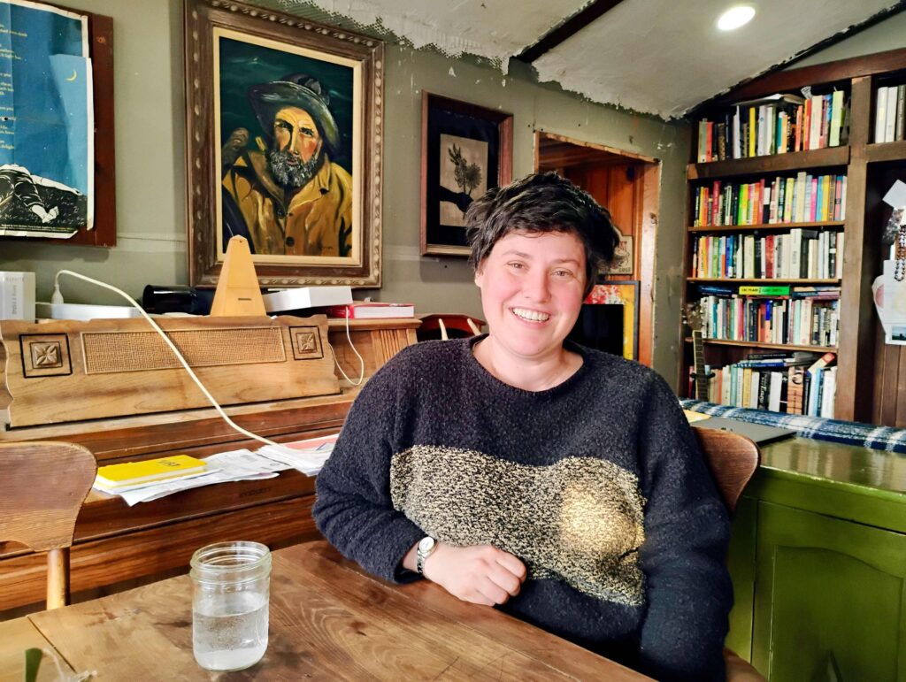Brittney Rooney, lead farmer at Detroit's Beaverland Farms.