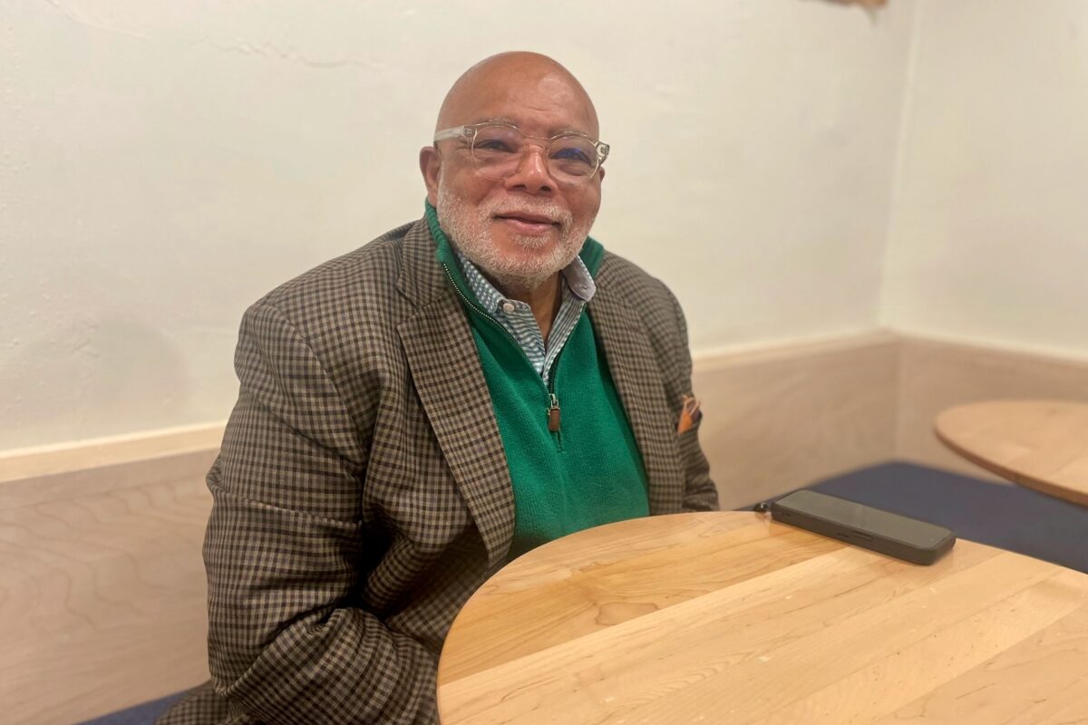 Portrait of Carl Bentley of Detroit's ReThink I-375 Coalition.