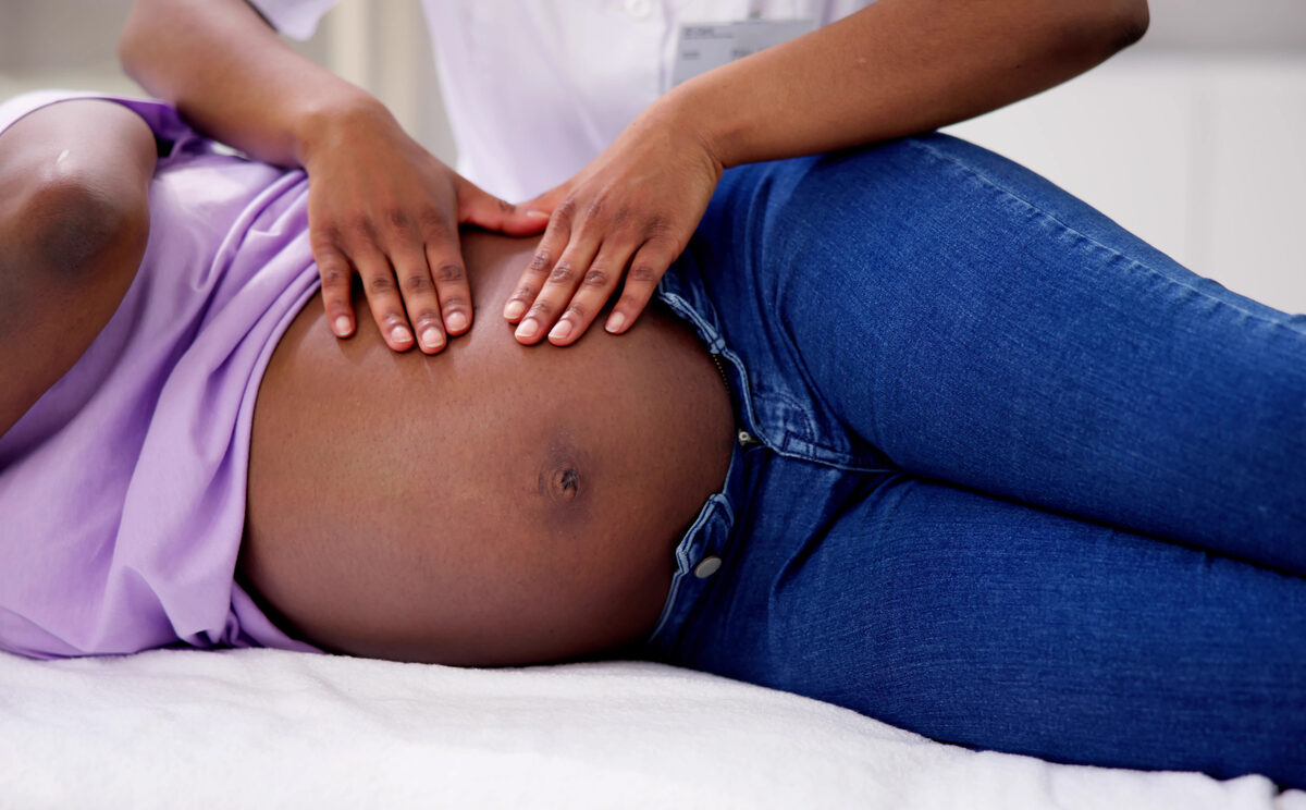 Prenatal spa massage.