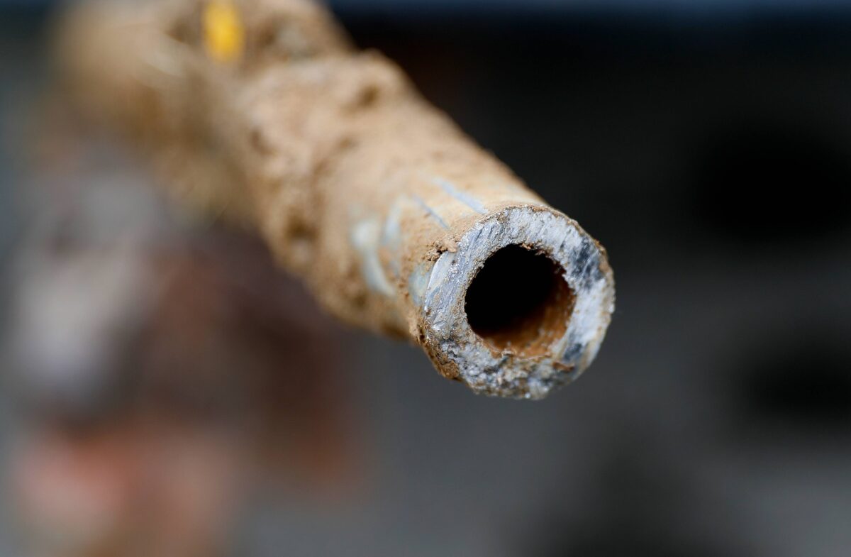 Lead pipe