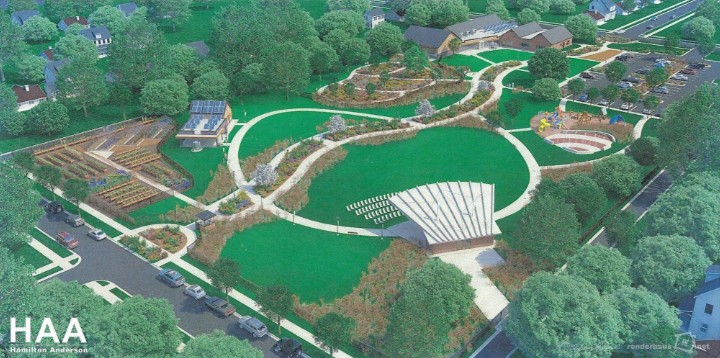 A rendering of the Eden Park project in Southwest Detroit.