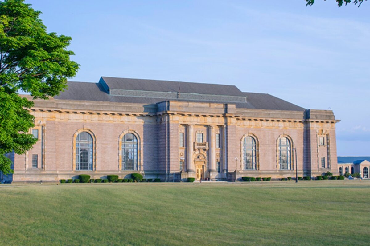 The Great Lakes Water Authority's Water Works Park facility on East Jefferson Avenue.
