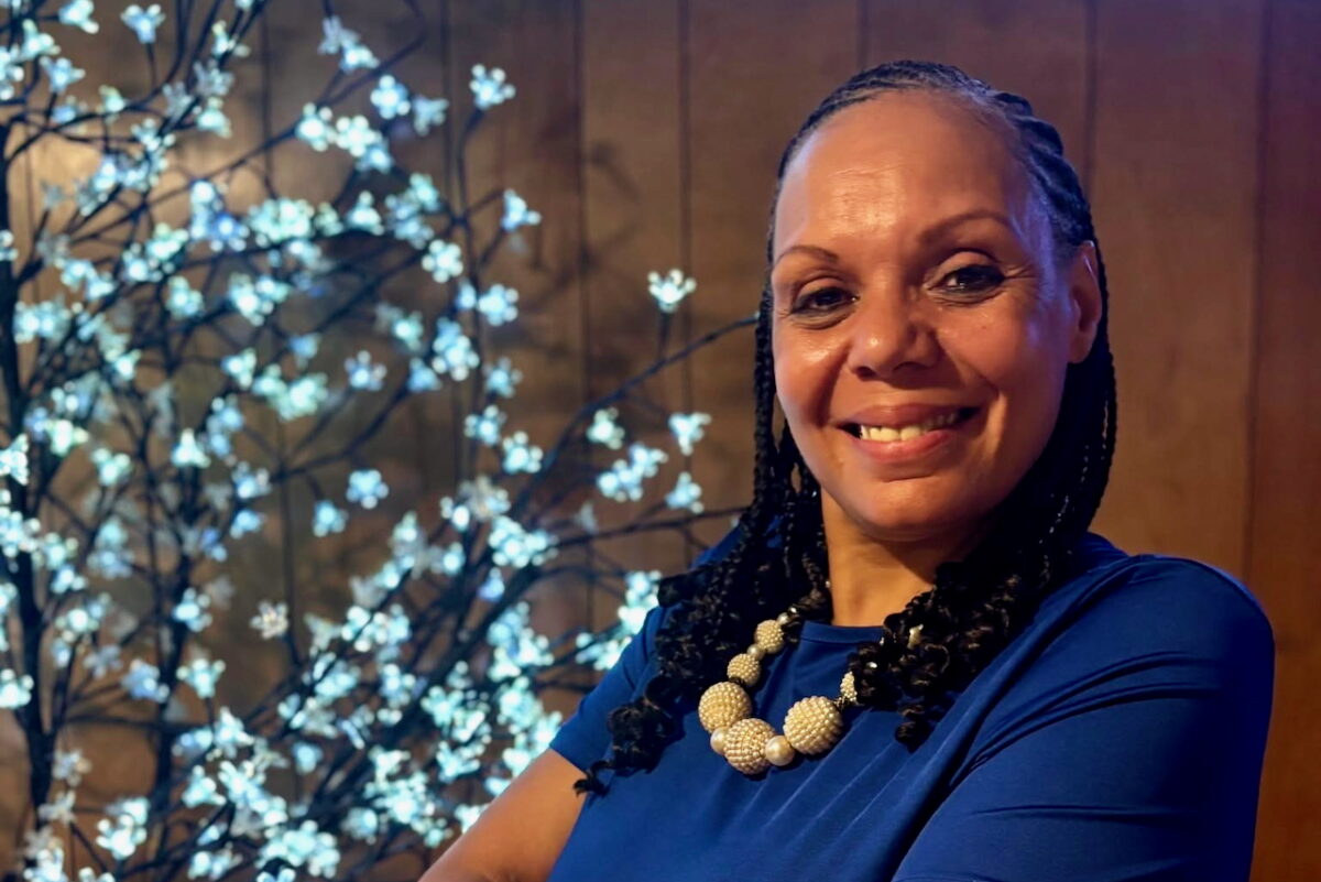 Headshot of Detroit mayoral candidate DaNetta Simpson.