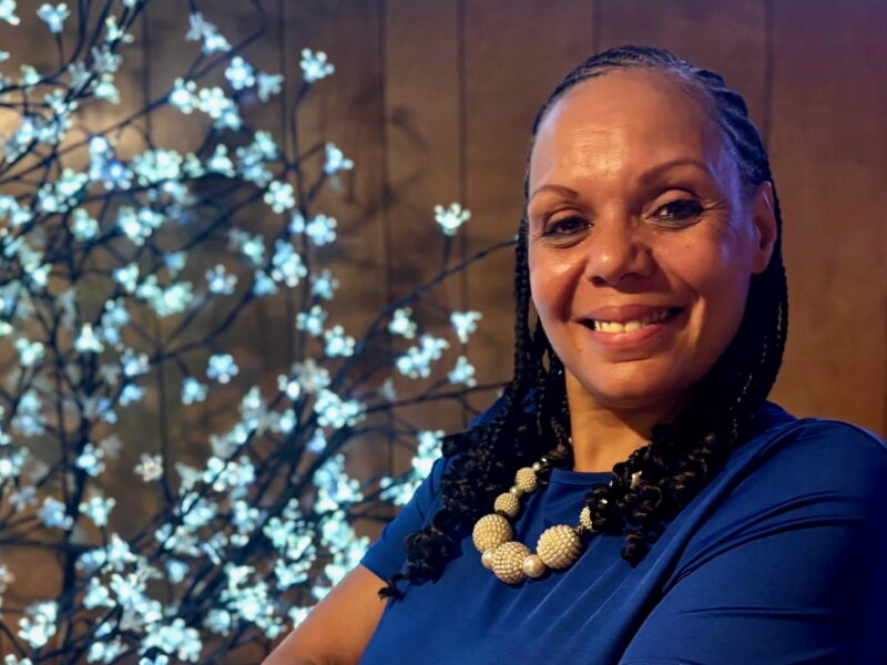 Headshot of Detroit mayoral candidate DaNetta Simpson.
