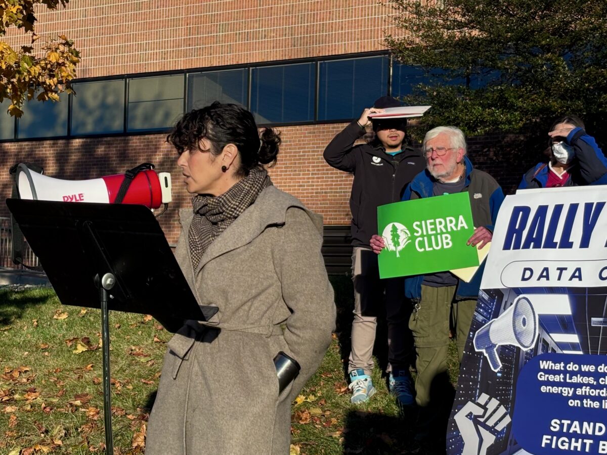 Michigan utility customers need protection from data center costs, demonstrators say