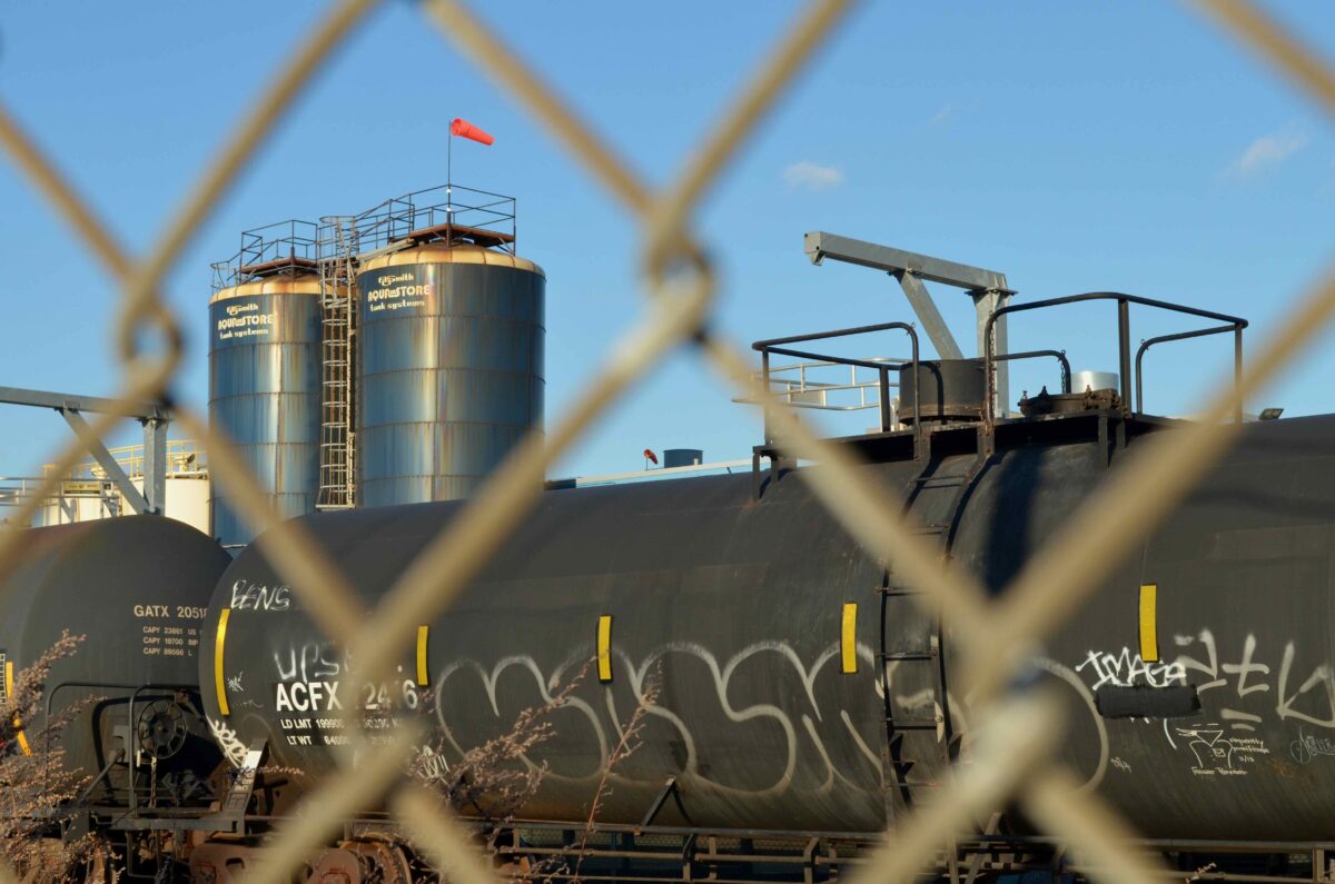 US Ecology Detroit South seen from Frederick Street.