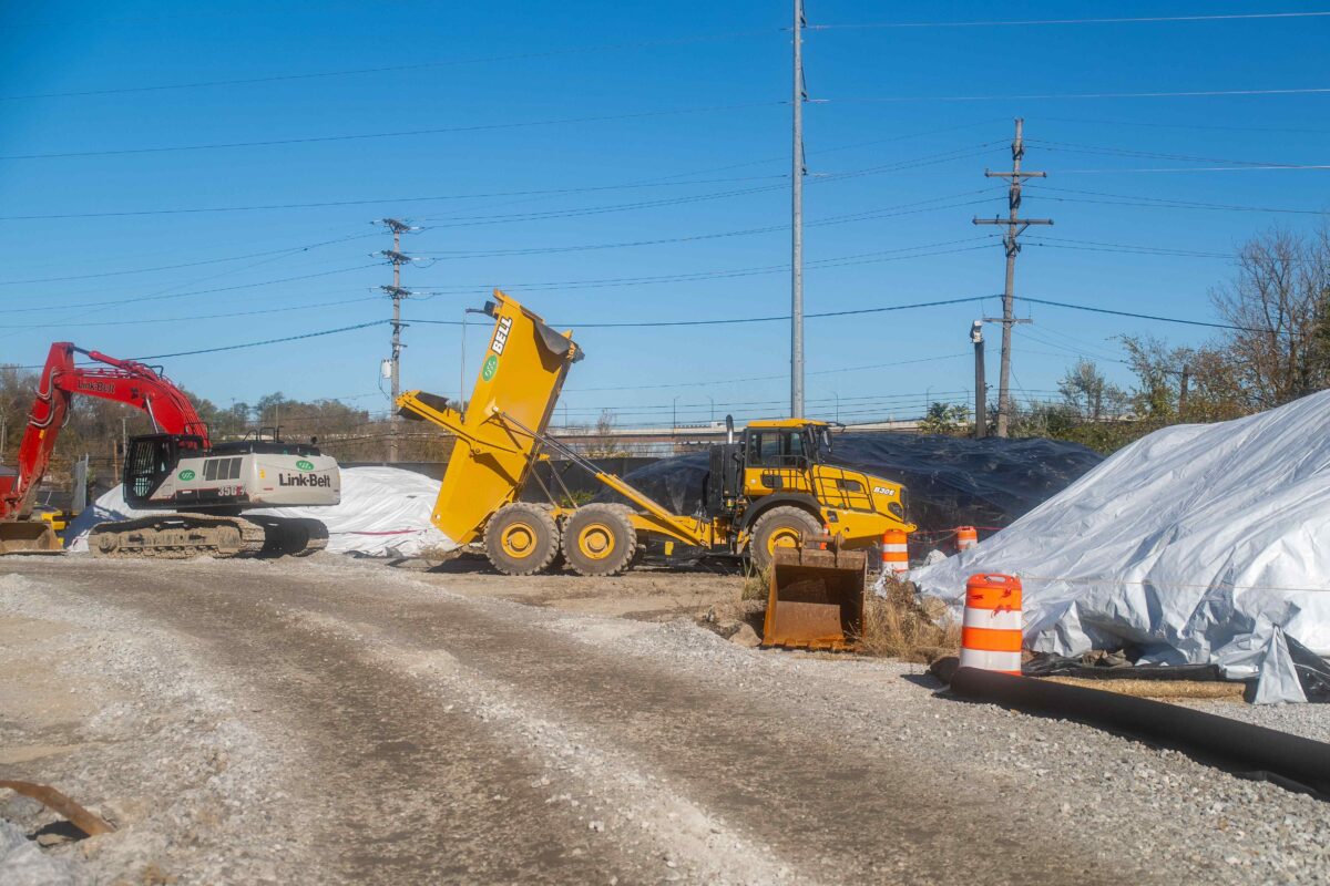 The U.S. Army Corps of Engineers, Buffalo District continues work and shipments of material out of the Formerly Utilized Sites Remedial Action Program Harshaw Chemical Company site, Cleveland, Ohio.