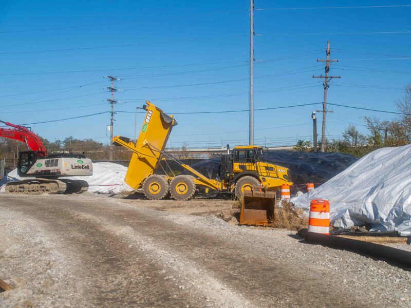 The U.S. Army Corps of Engineers, Buffalo District continues work and shipments of material out of the Formerly Utilized Sites Remedial Action Program Harshaw Chemical Company site, Cleveland, Ohio.