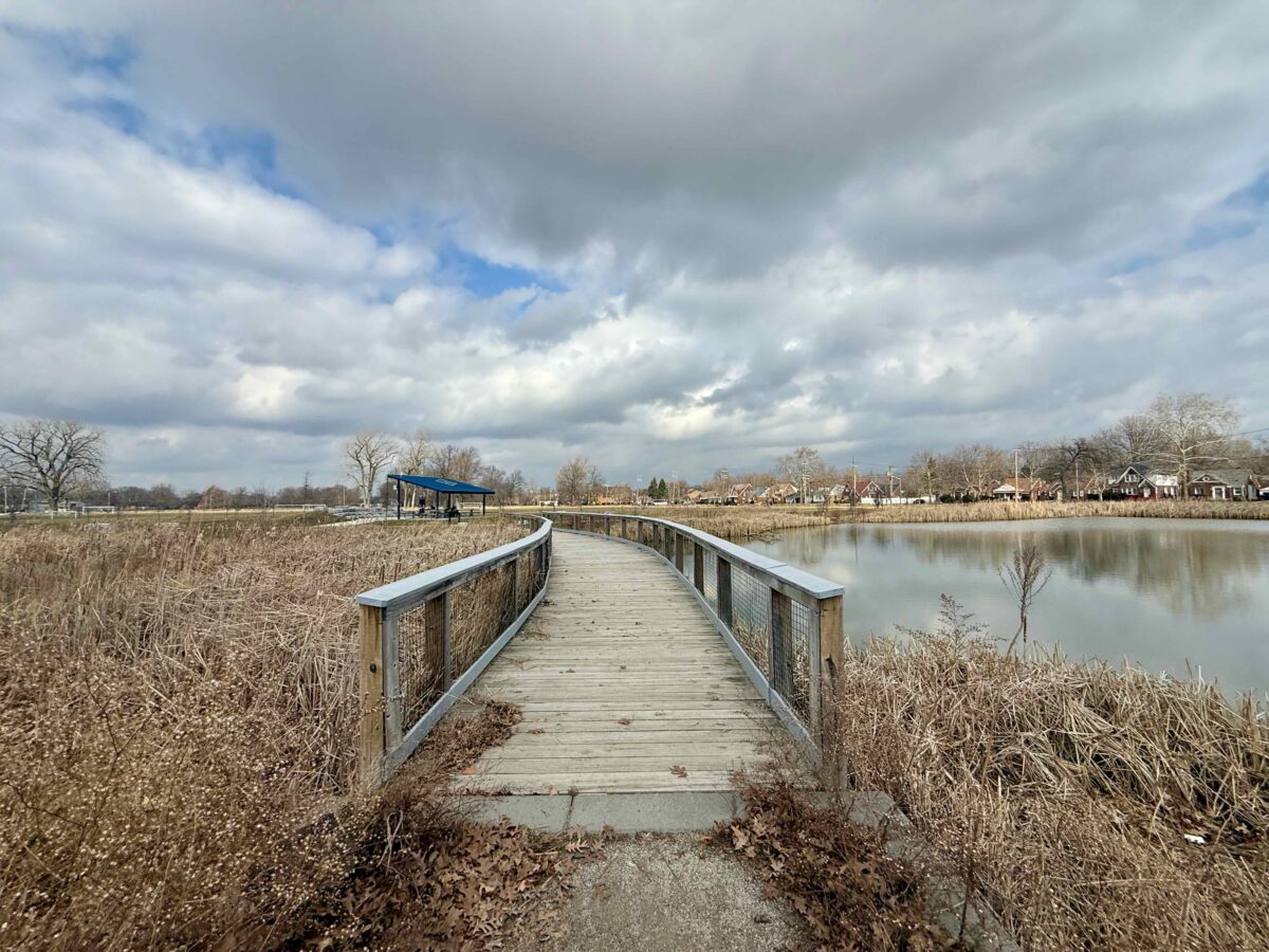 Green stormwater infrastructure in Detroit parks offers examples of flooding solutions
