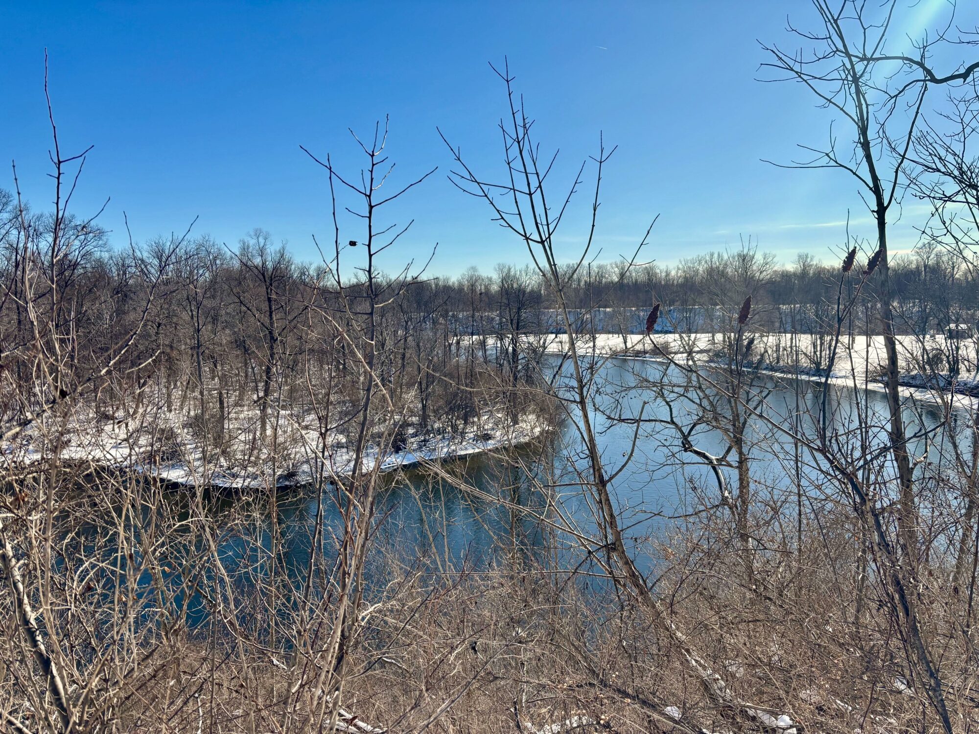 A Huron River property under consideration for a University of Michigan and Los Alamos National Laboratory data center project.