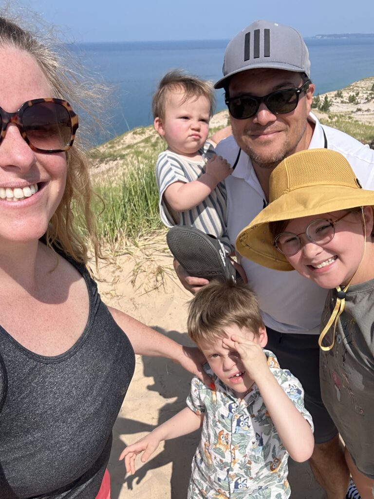 Ashley and her family