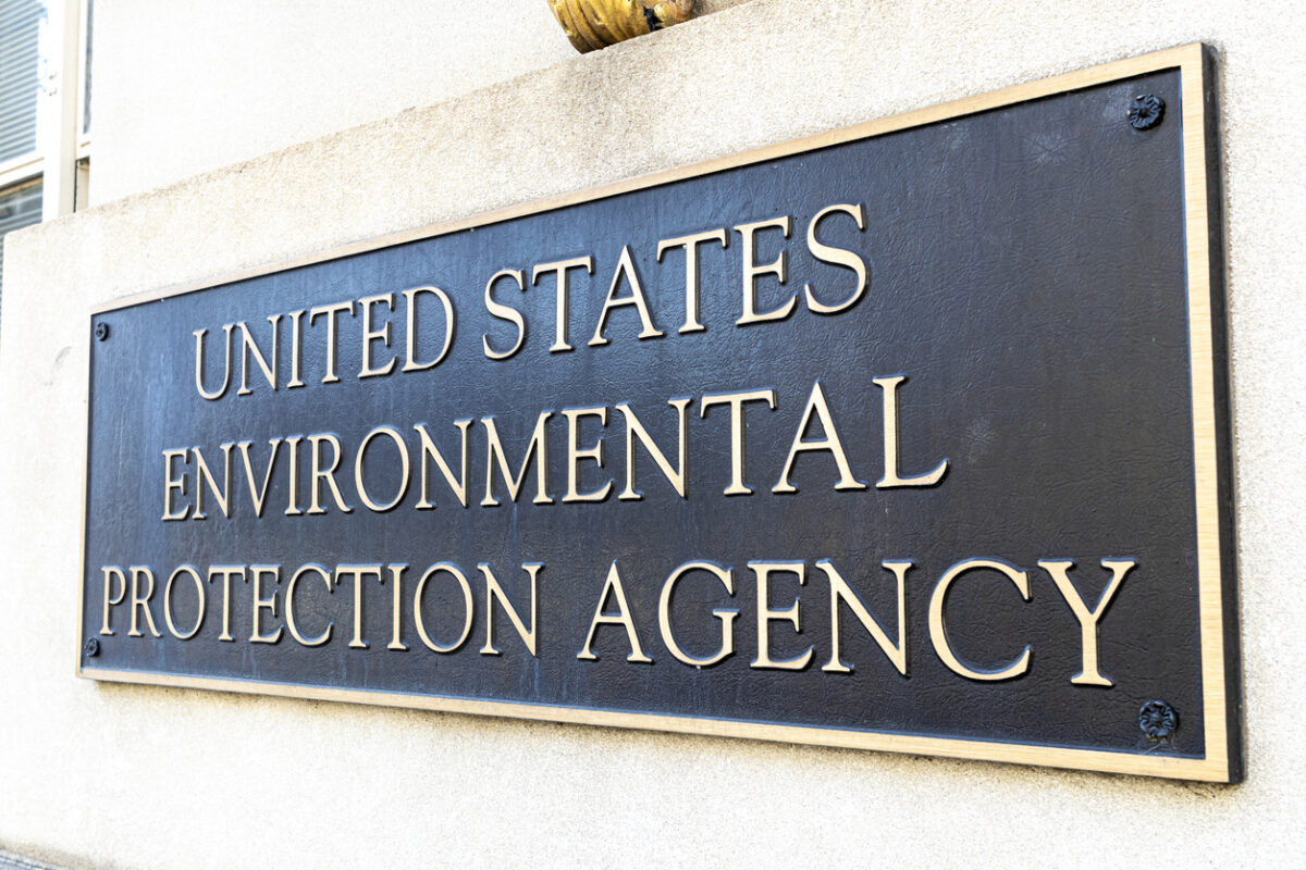EPA sign