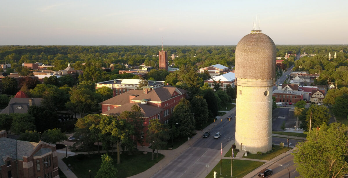 Ypsilanti water tower