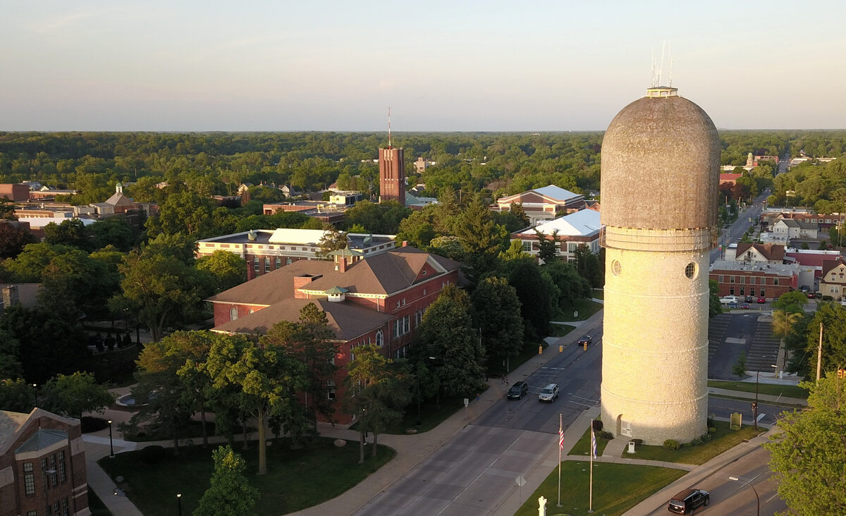 Ypsilanti water tower