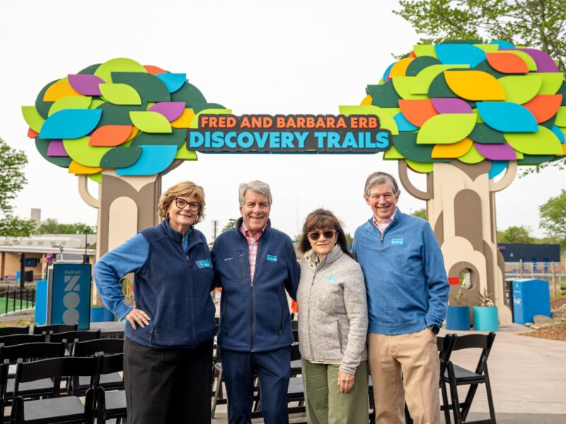 Detroit Zoo Discovery Trails opening