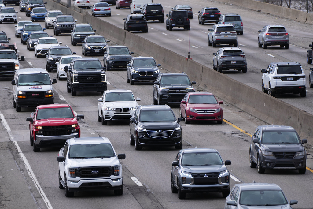 Detroit I-94 traffic
