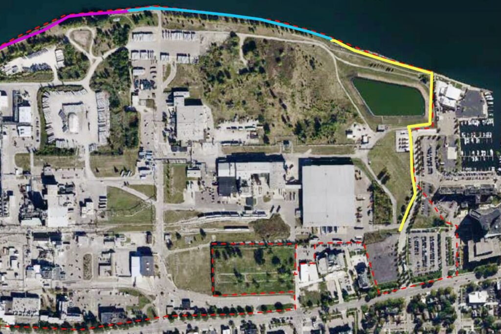BASF Wyandotte site map