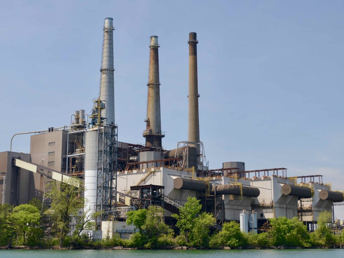 DTE's retired River Rouge power plant.