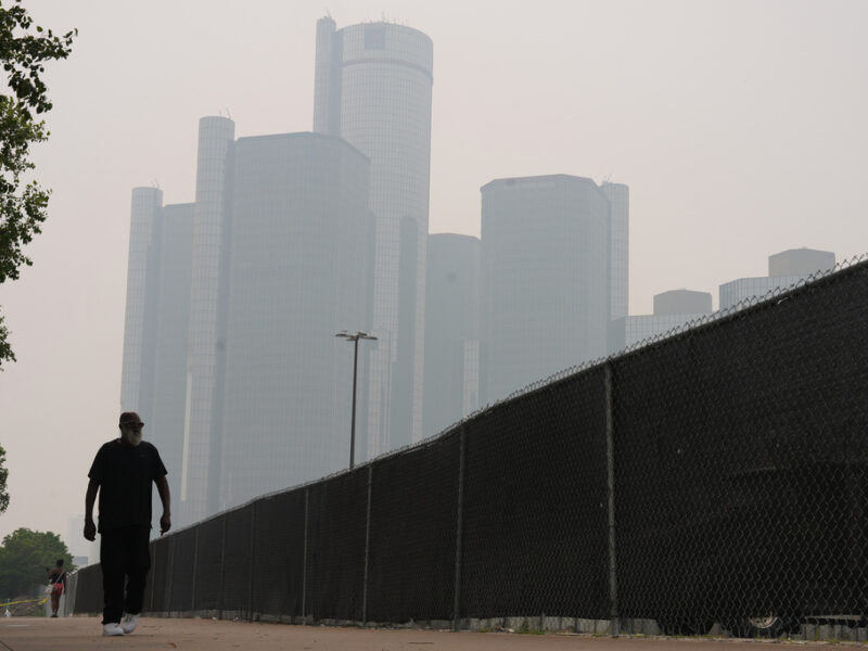 Detroit air quality to improve Saturday, but relief may be short-lived