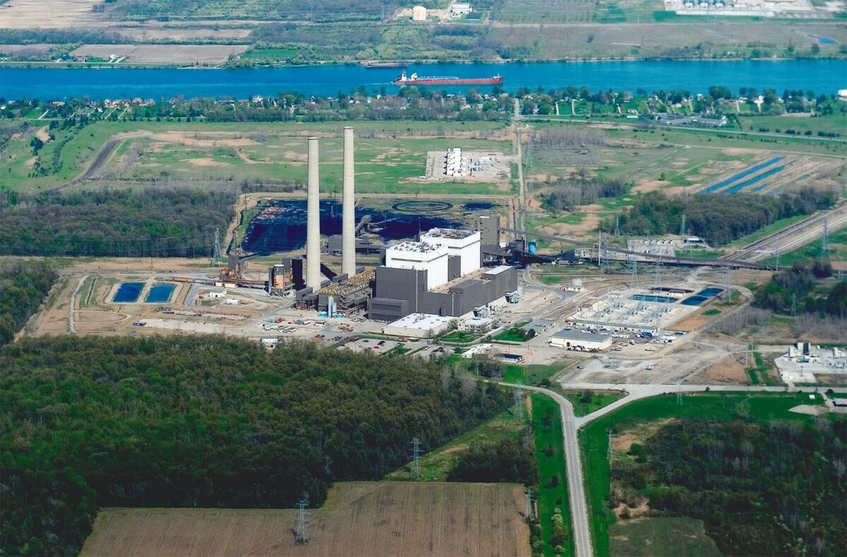 DTE Belle River power plant