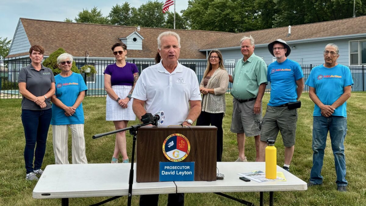 Genesee County Prosecutor David Leyton