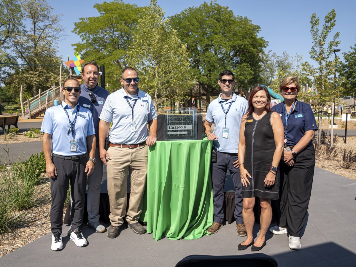 Fred and Barbara Erb Discovery Trails at Detroit Zoo earns SITES Gold certification