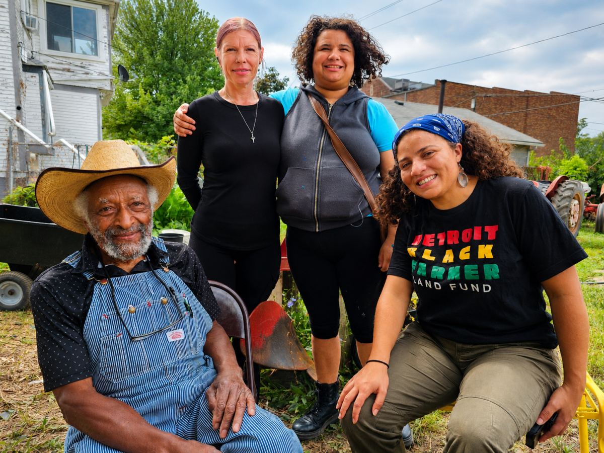 At 91, Detroit farmer Willie Patmon grows food — and life lessons — on reclaimed land